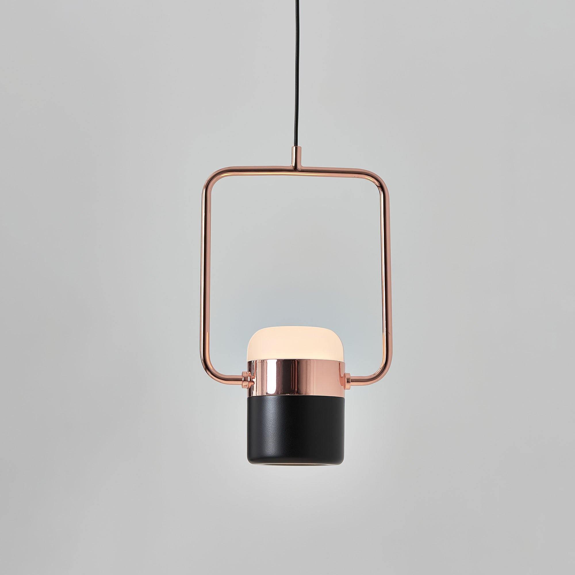 Solara Pendelleuchte Verstellbares Glas mit Messing-Letslighting