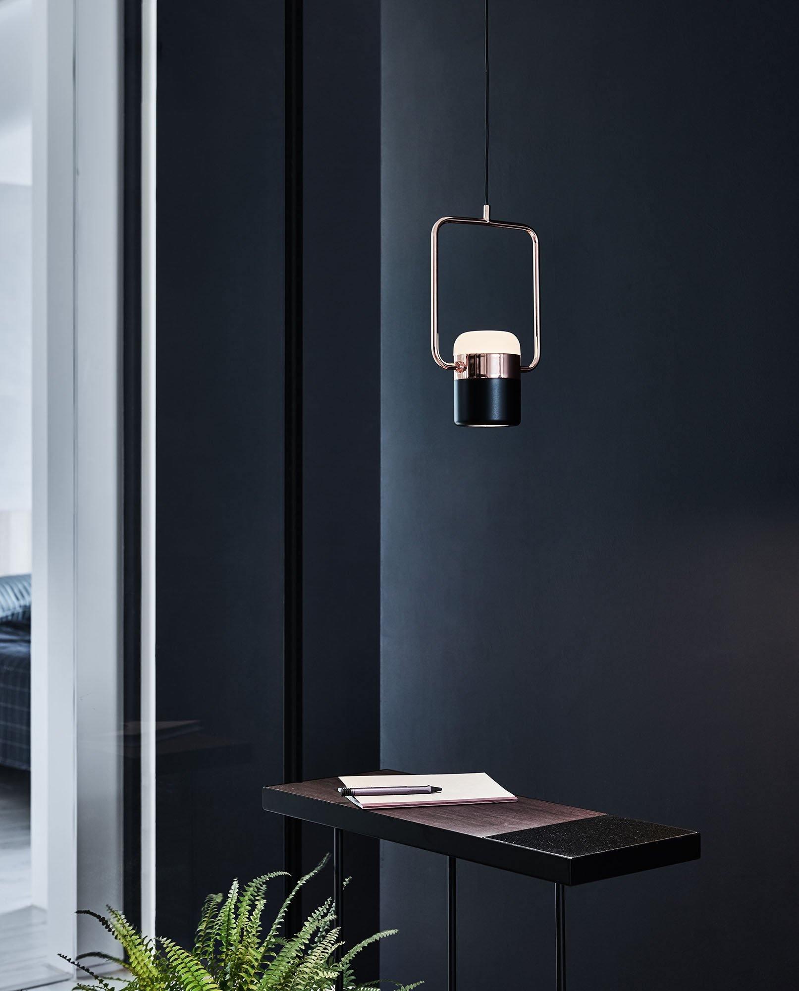 Solara Pendelleuchte Verstellbares Glas mit Messing-Letslighting