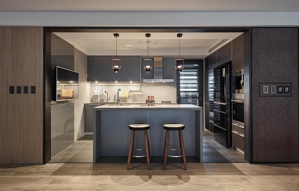 Solara Pendelleuchte Verstellbares Glas mit Messing-Letslighting