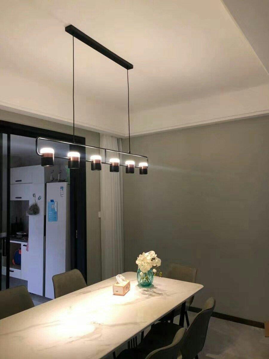 Solara Pendelleuchte Verstellbares Glas mit Messing-Letslighting