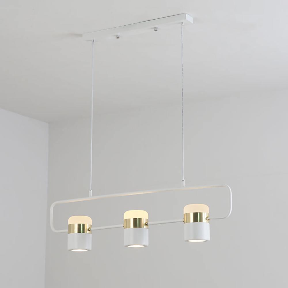 Solara Pendelleuchte Verstellbares Glas mit Messing-Letslighting