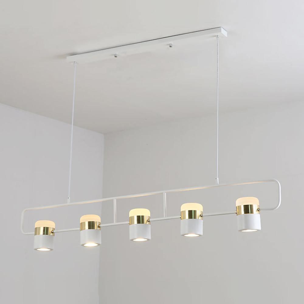 Solara Pendelleuchte Verstellbares Glas mit Messing-Letslighting