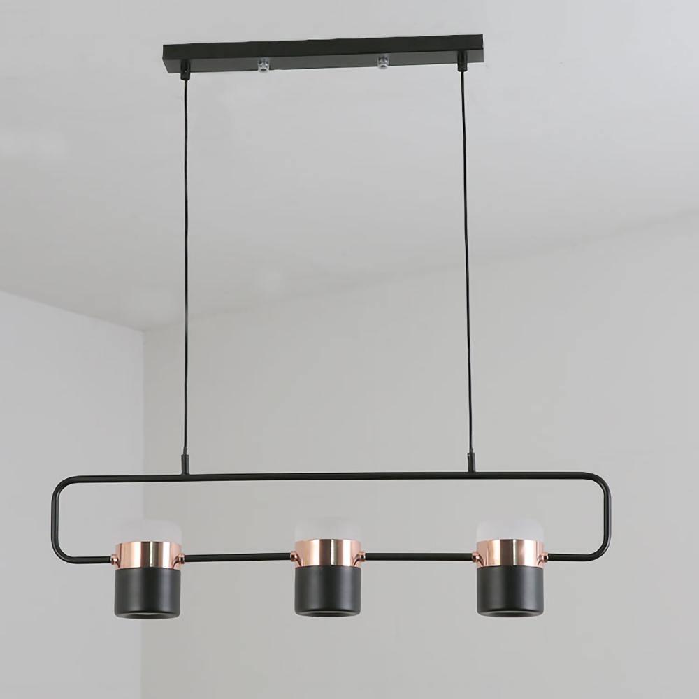 Solara Pendelleuchte Verstellbares Glas mit Messing-Letslighting