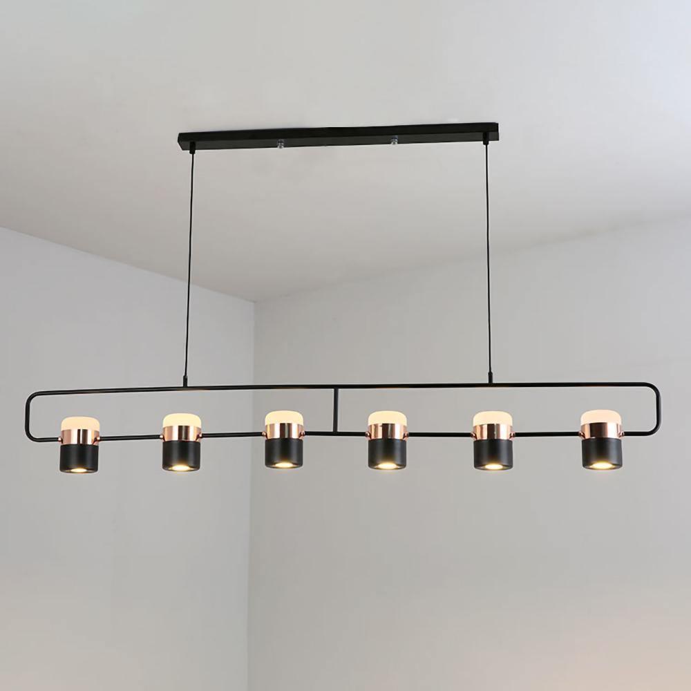Solara Pendelleuchte Verstellbares Glas mit Messing-Letslighting