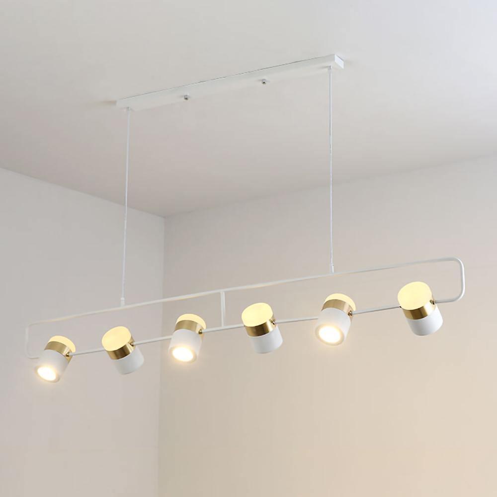Solara Pendelleuchte Verstellbares Glas mit Messing-Letslighting