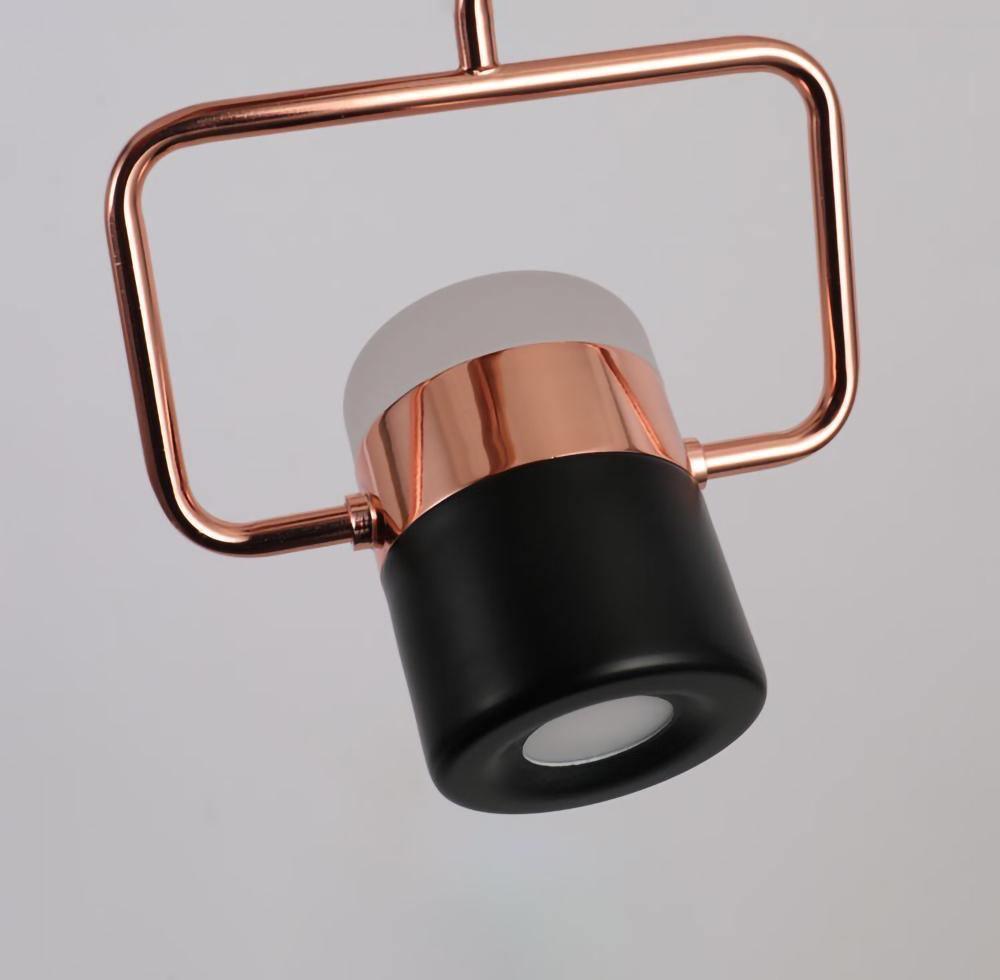 Solara Pendelleuchte Verstellbares Glas mit Messing-Letslighting