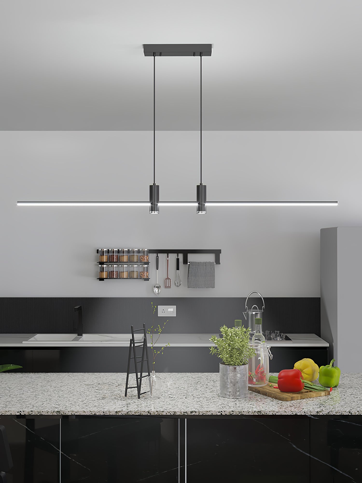 Lustra Pendelleuchte Gold Minimalistisch für Esszimmer-Letslighting