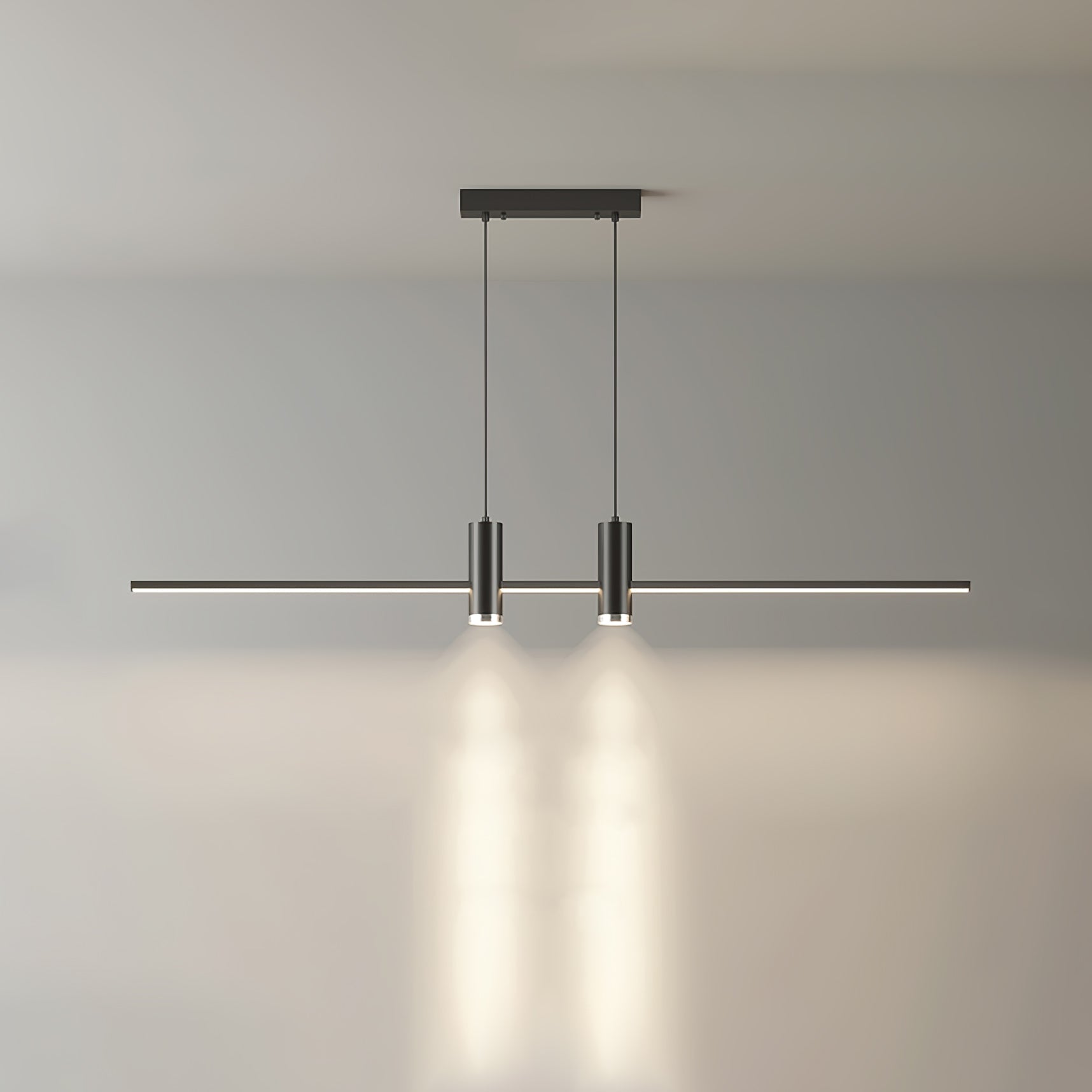 Lustra Pendelleuchte Gold Minimalistisch für Esszimmer-Letslighting