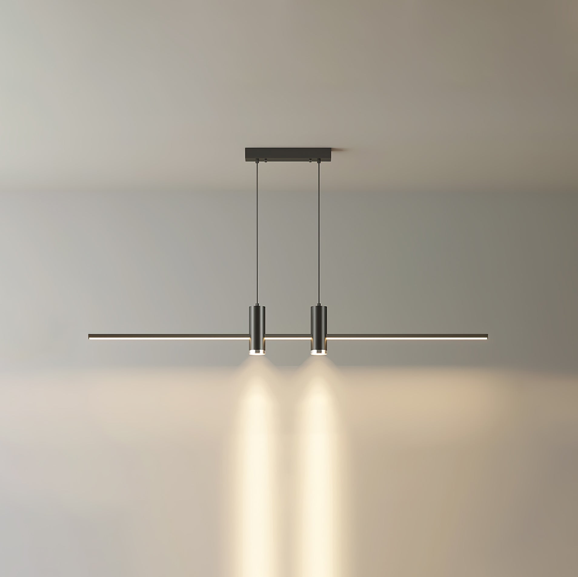 Lustra Pendelleuchte Gold Minimalistisch für Esszimmer-Letslighting