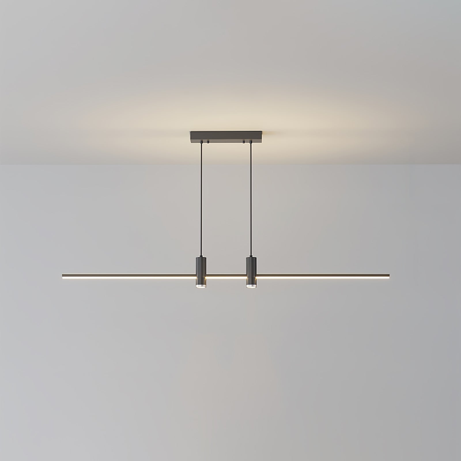 Lustra Pendelleuchte Gold Minimalistisch für Esszimmer-Letslighting