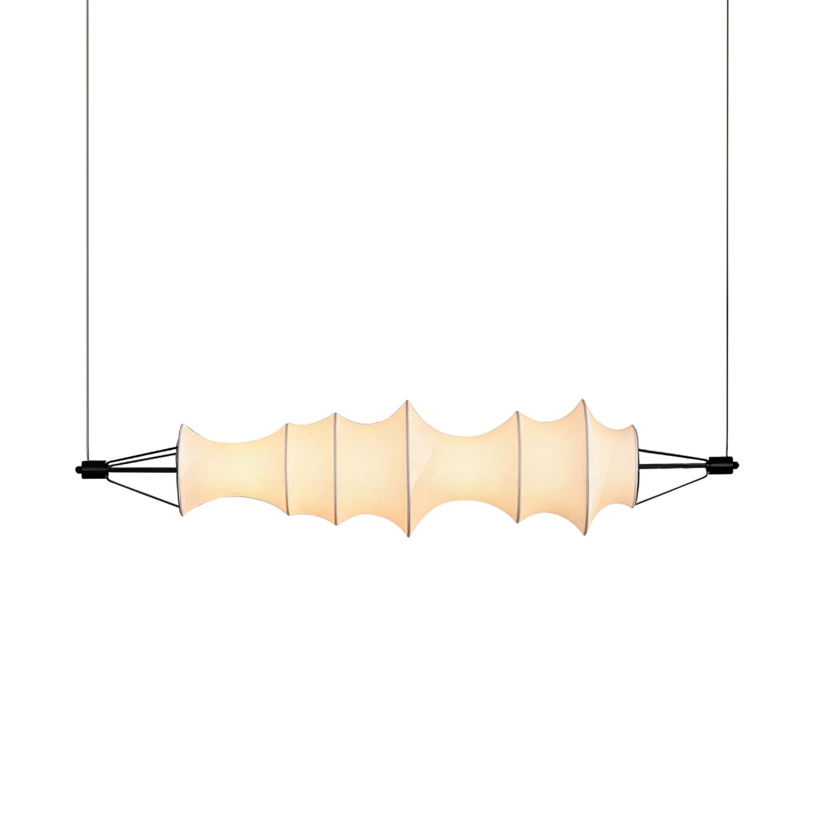 Avlorisra Kunst Eleganz Seide Pendelleuchte-Letslighting