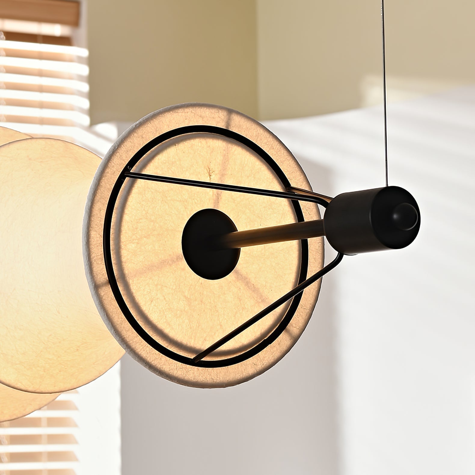 Avlorisra Kunst Eleganz Seide Pendelleuchte-Letslighting