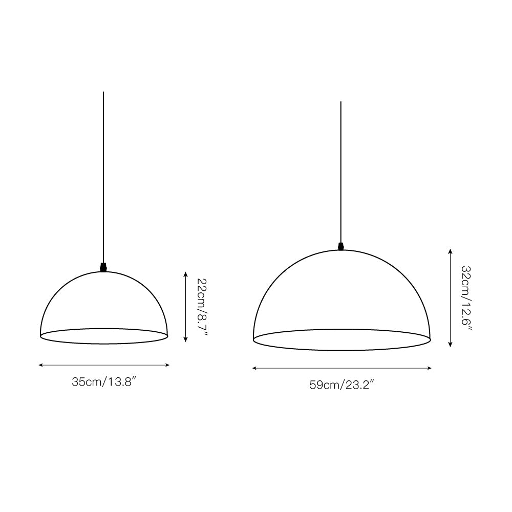 Aphais Modern Minimalistisch Vintage Pendelleuchte-Letslighting