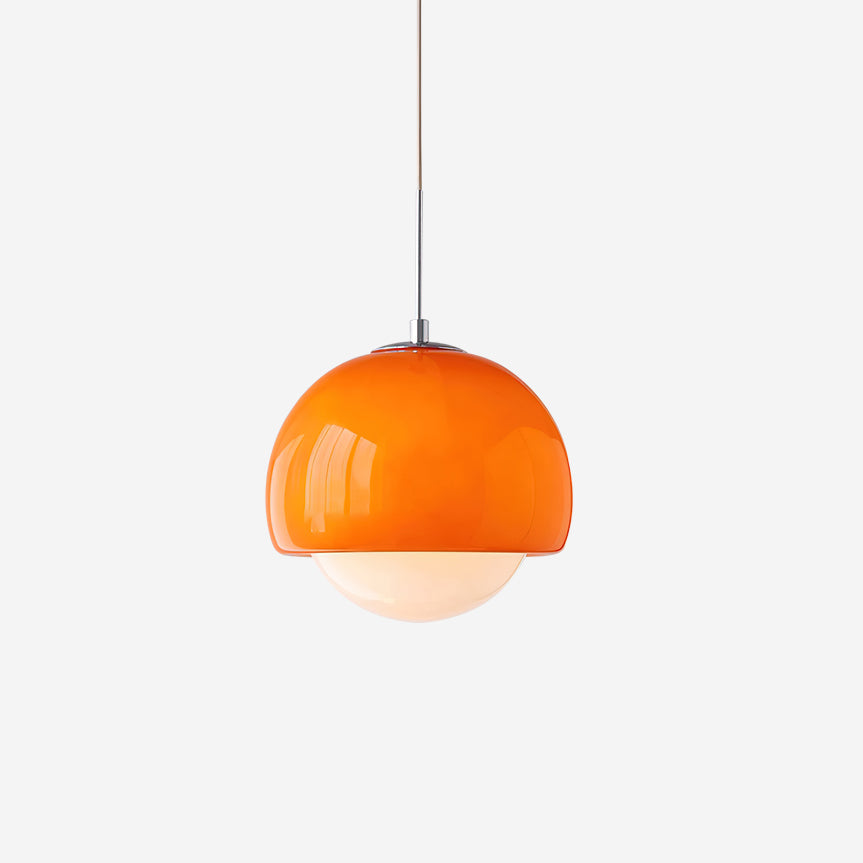 Pendelleuchte Glas Kugel Retro Modern Bunt Sanfte-Letslighting