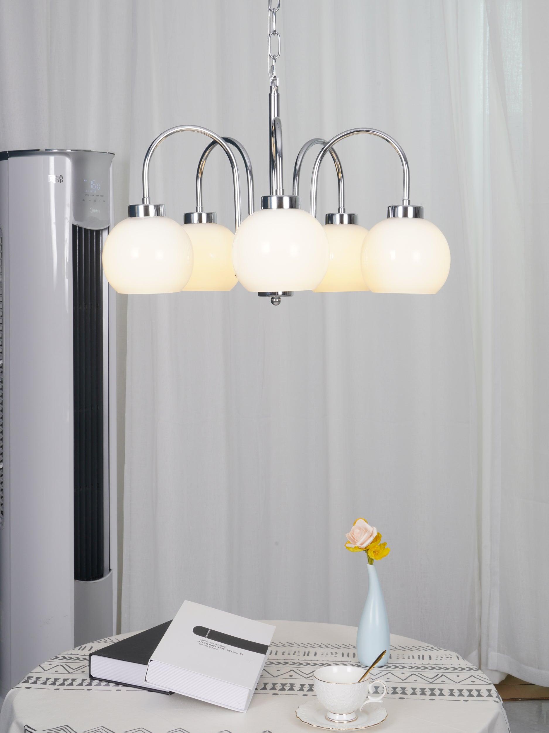 Lustra Kronleuchter Gelbe Glaskugeln-Letslighting