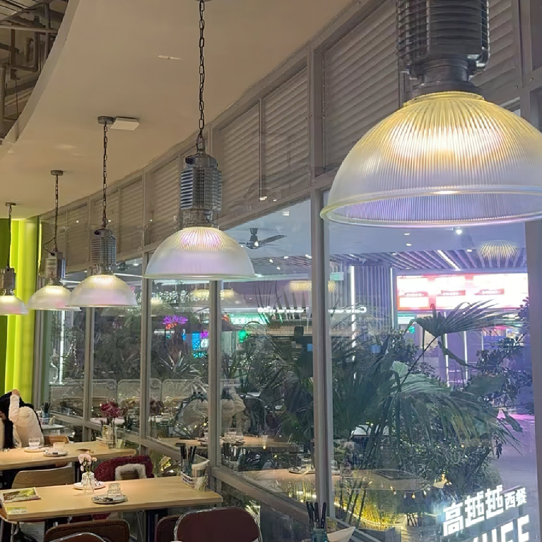 Vosilis Vintage Landhaus Glas Pendelleuchte-Letslighting
