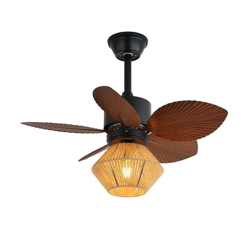 Installationsansicht des Daxon Industrie-Deckenventilators mit Beleuchtung