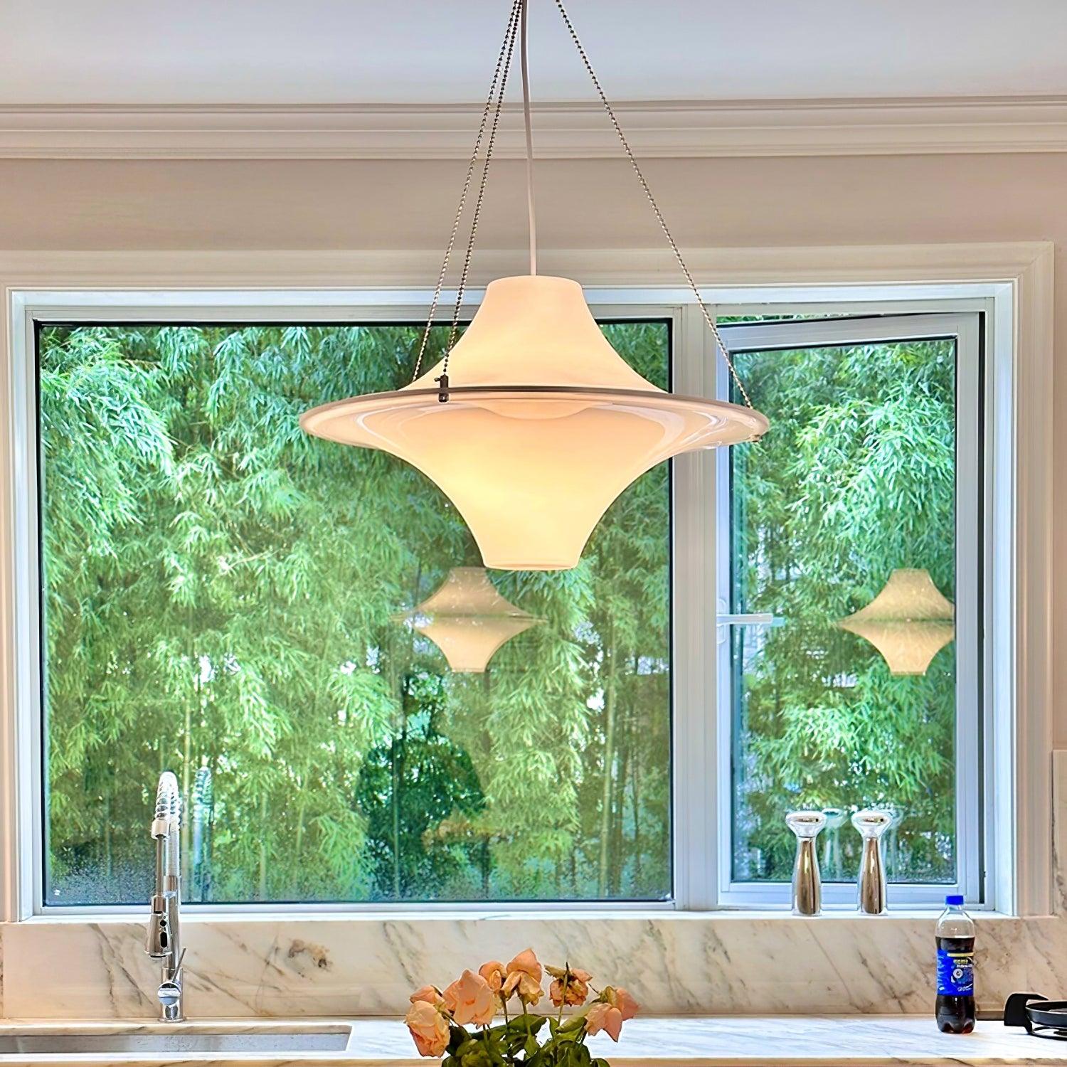 Solara Pendelleuchte UFO Form Modern Wohnzimmer-Letslighting