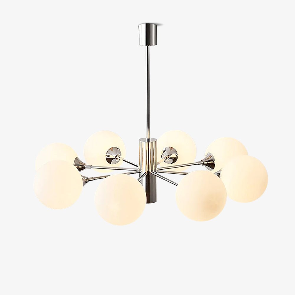 Lustra Kronleuchter Chrom Glaskugel-Letslighting