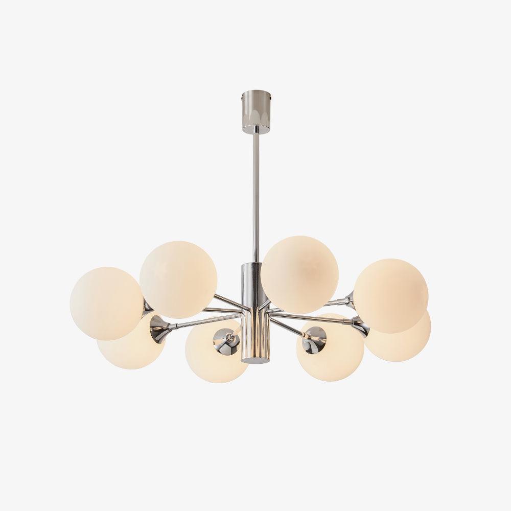 Lustra Kronleuchter Chrom Glaskugel-Letslighting