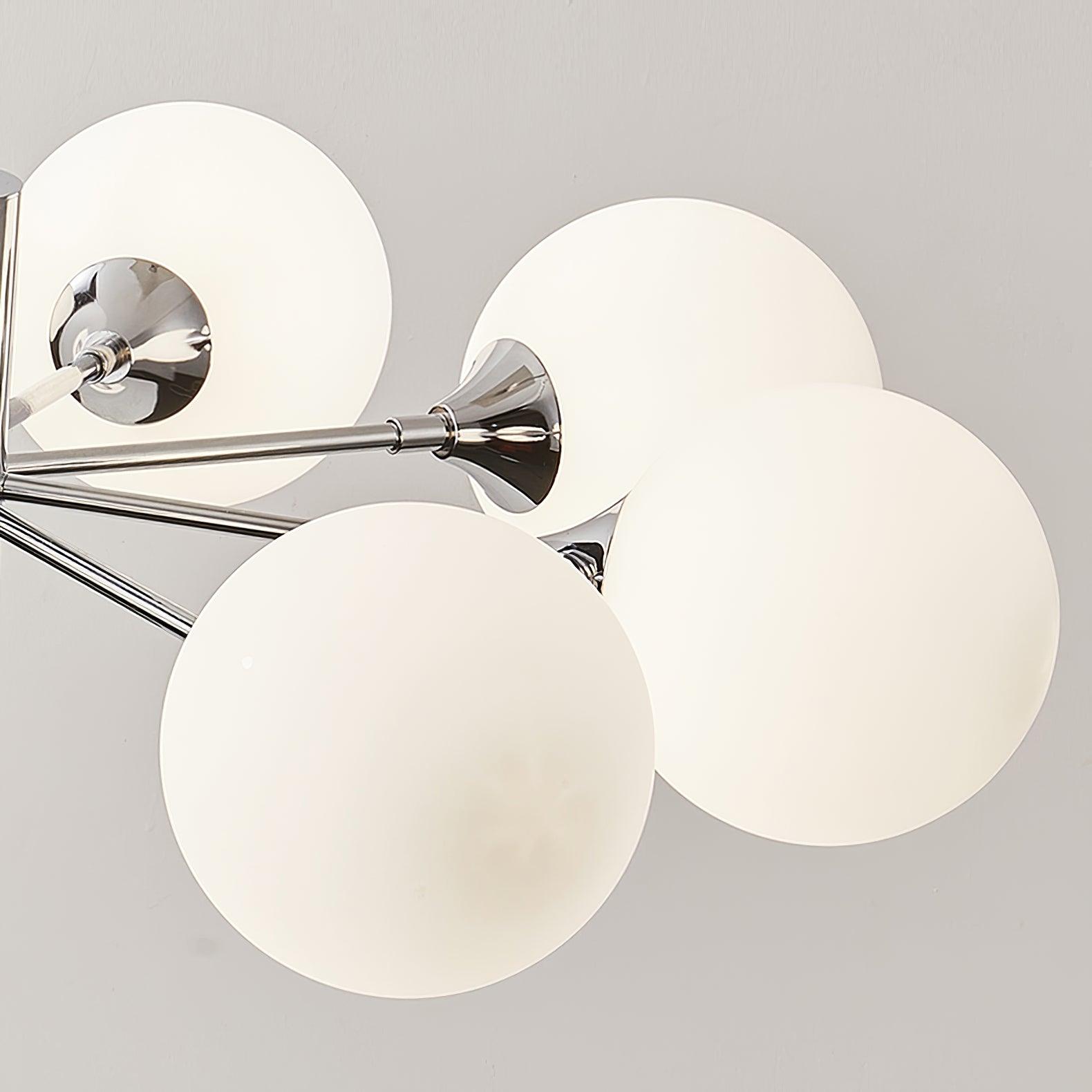 Lustra Kronleuchter Chrom Glaskugel-Letslighting