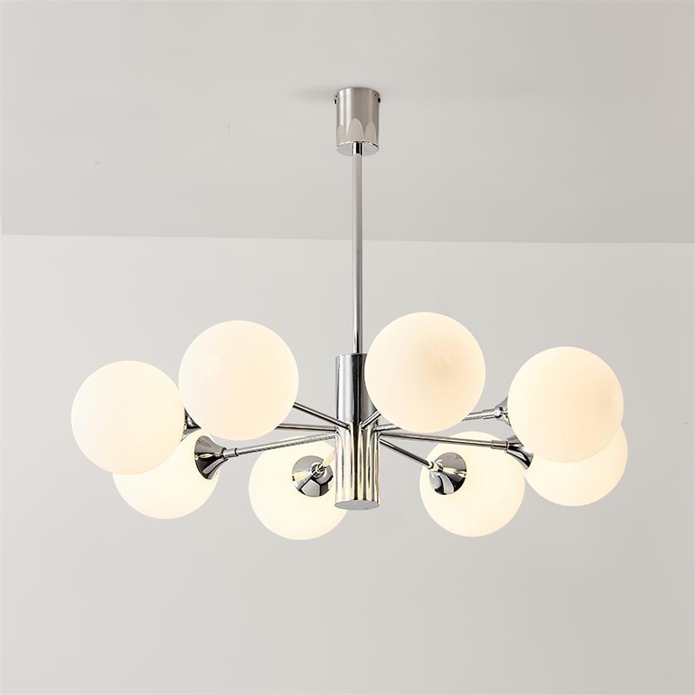 Lustra Kronleuchter Chrom Glaskugel-Letslighting