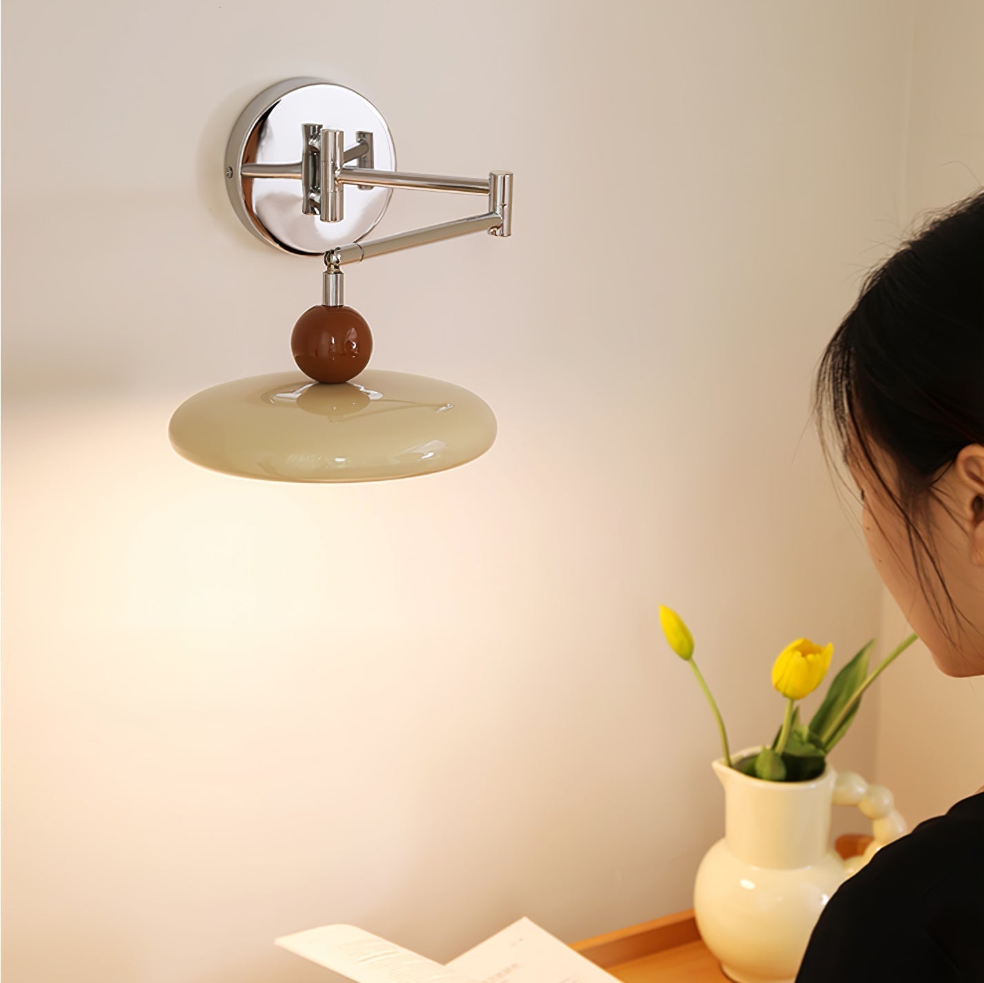 Lola Swing Arm Wall Lamp - Blowlighting
