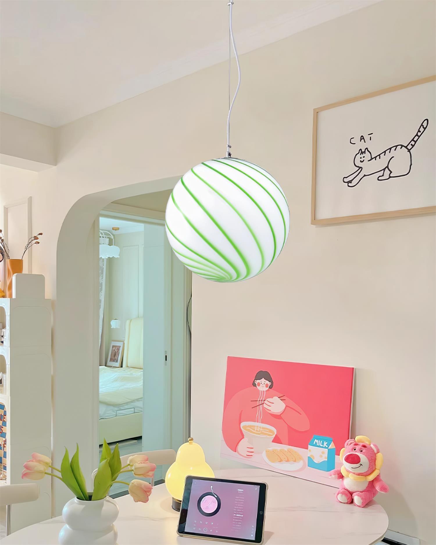 Yale Moderne Pendelleuchte aus Glas-Letslighting