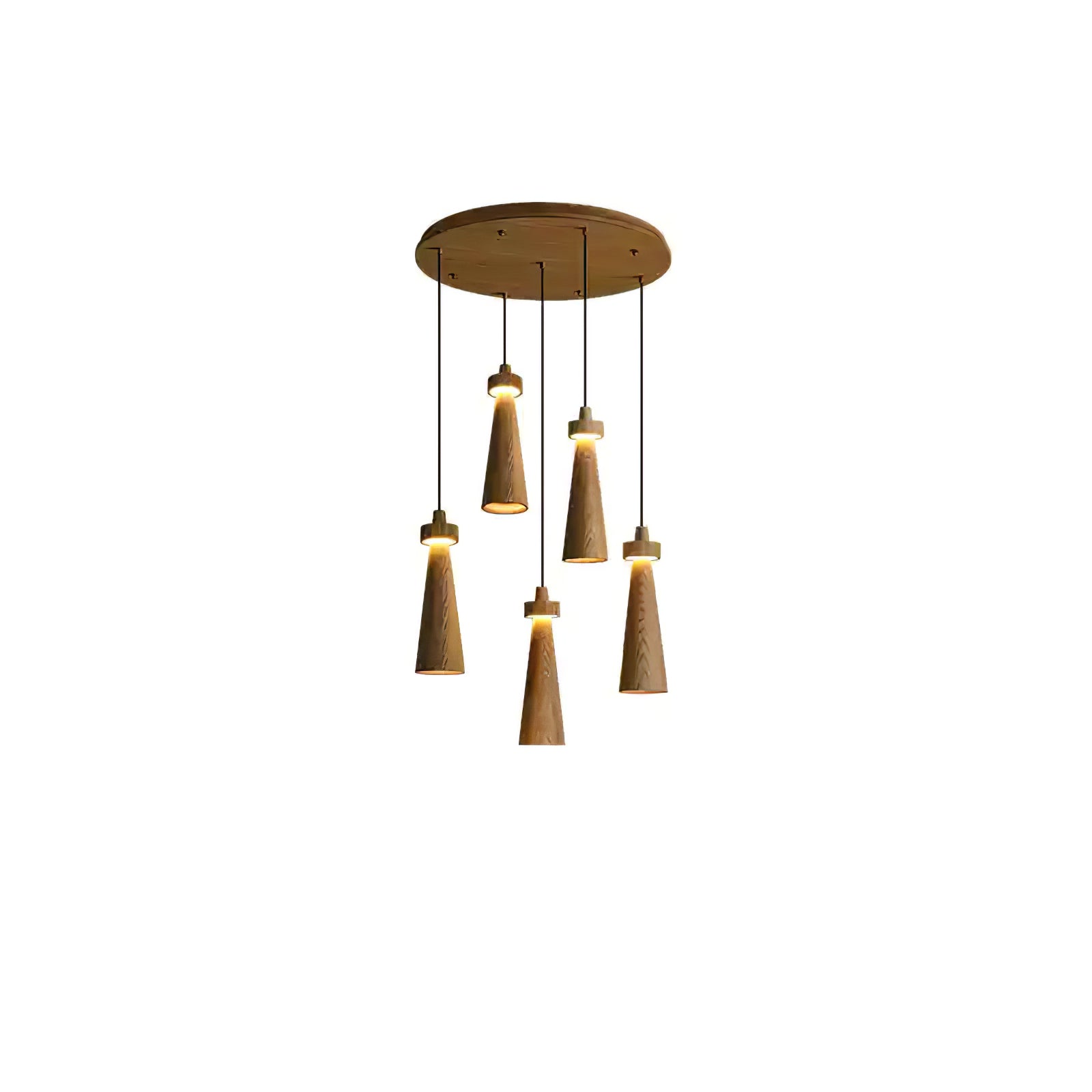 Taper Minimalistisch Holz Pendelleuchte Leuchte-Letslighting