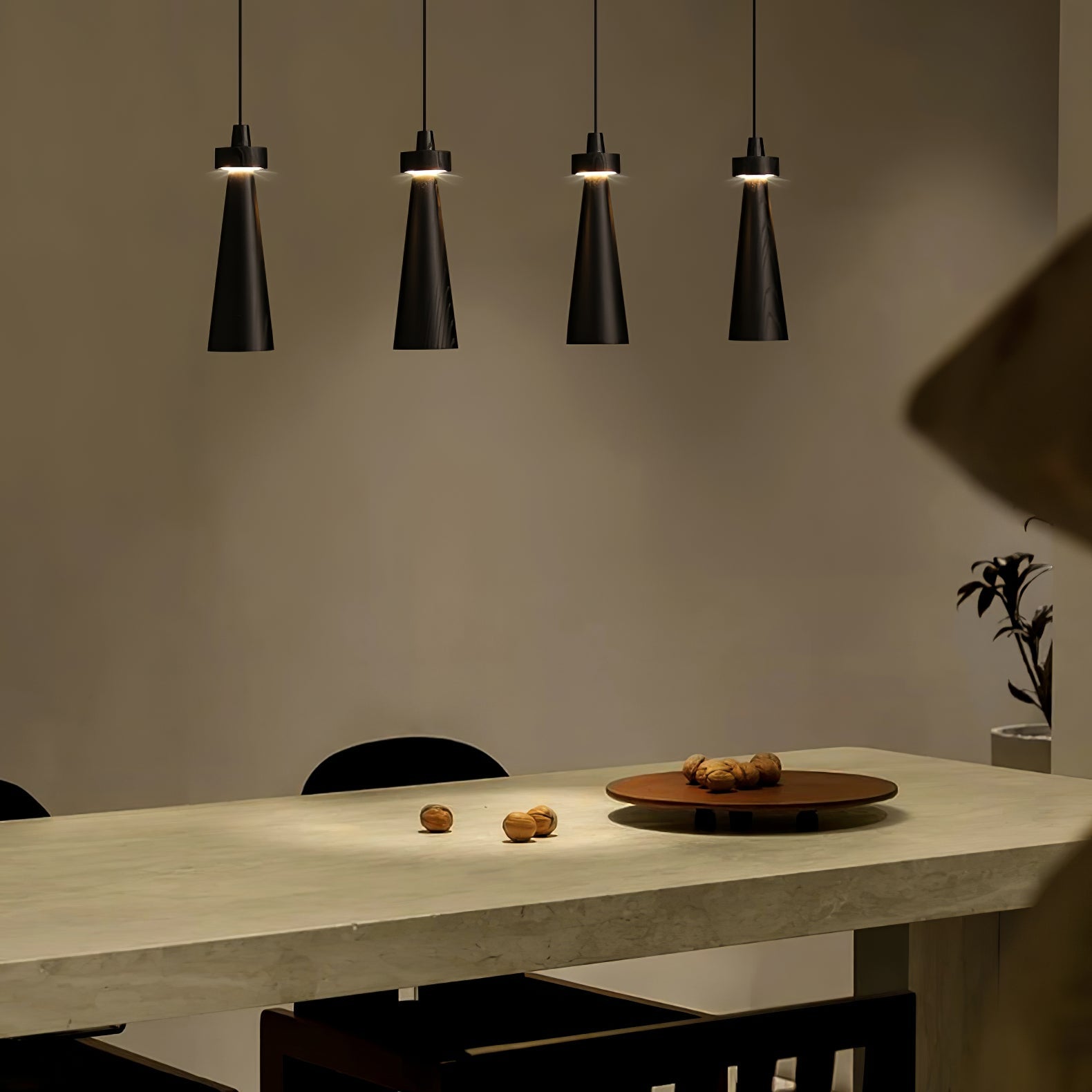 Taper Minimalistisch Holz Pendelleuchte Leuchte-Letslighting