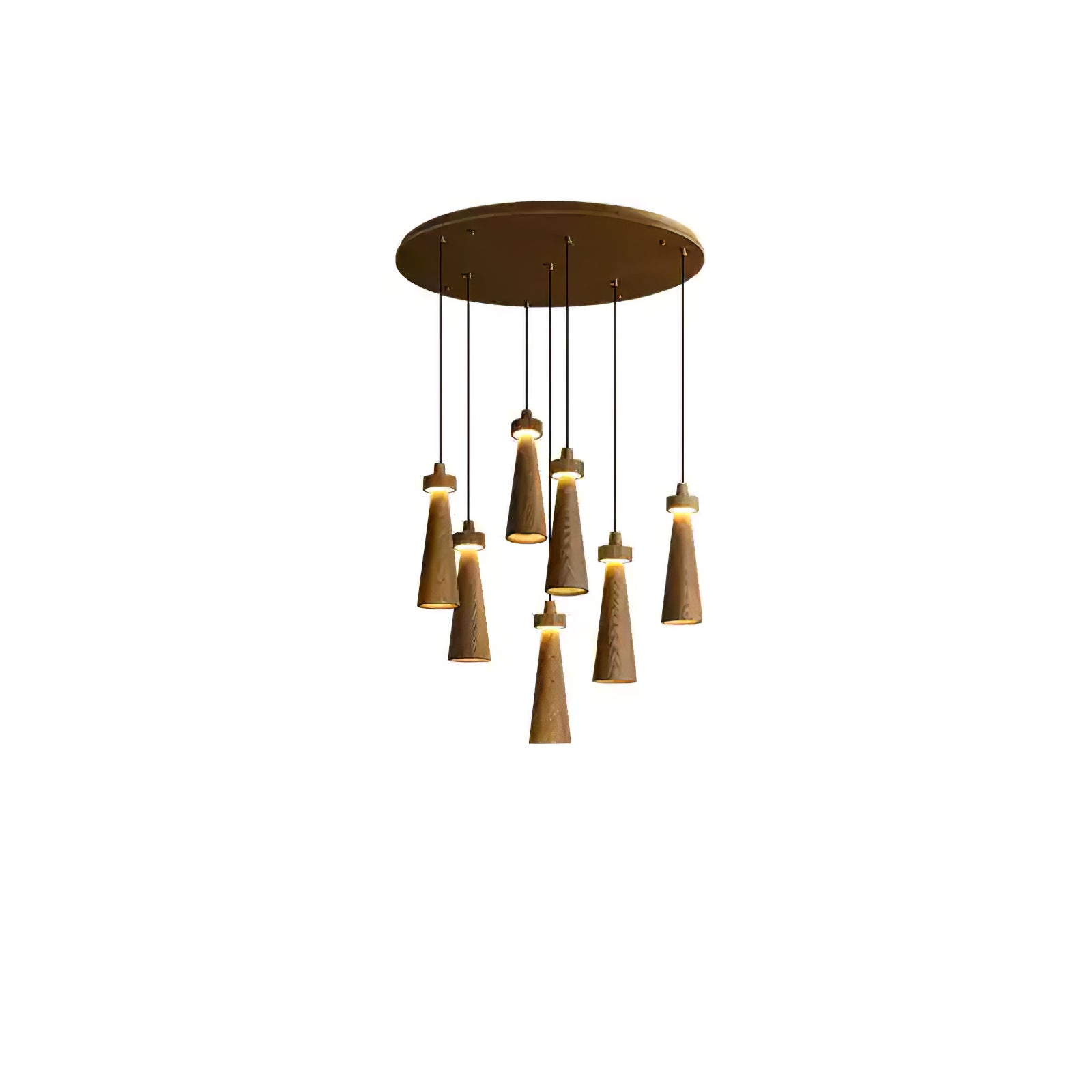 Taper Minimalistisch Holz Pendelleuchte Leuchte-Letslighting