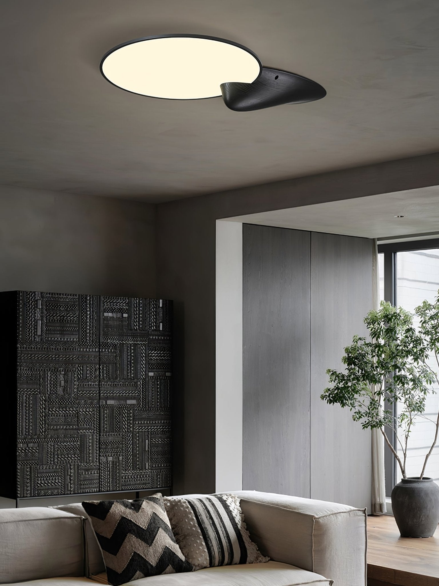 Zovenel Premium Elegance Peak Holz Deckenleuchte-Letslighting