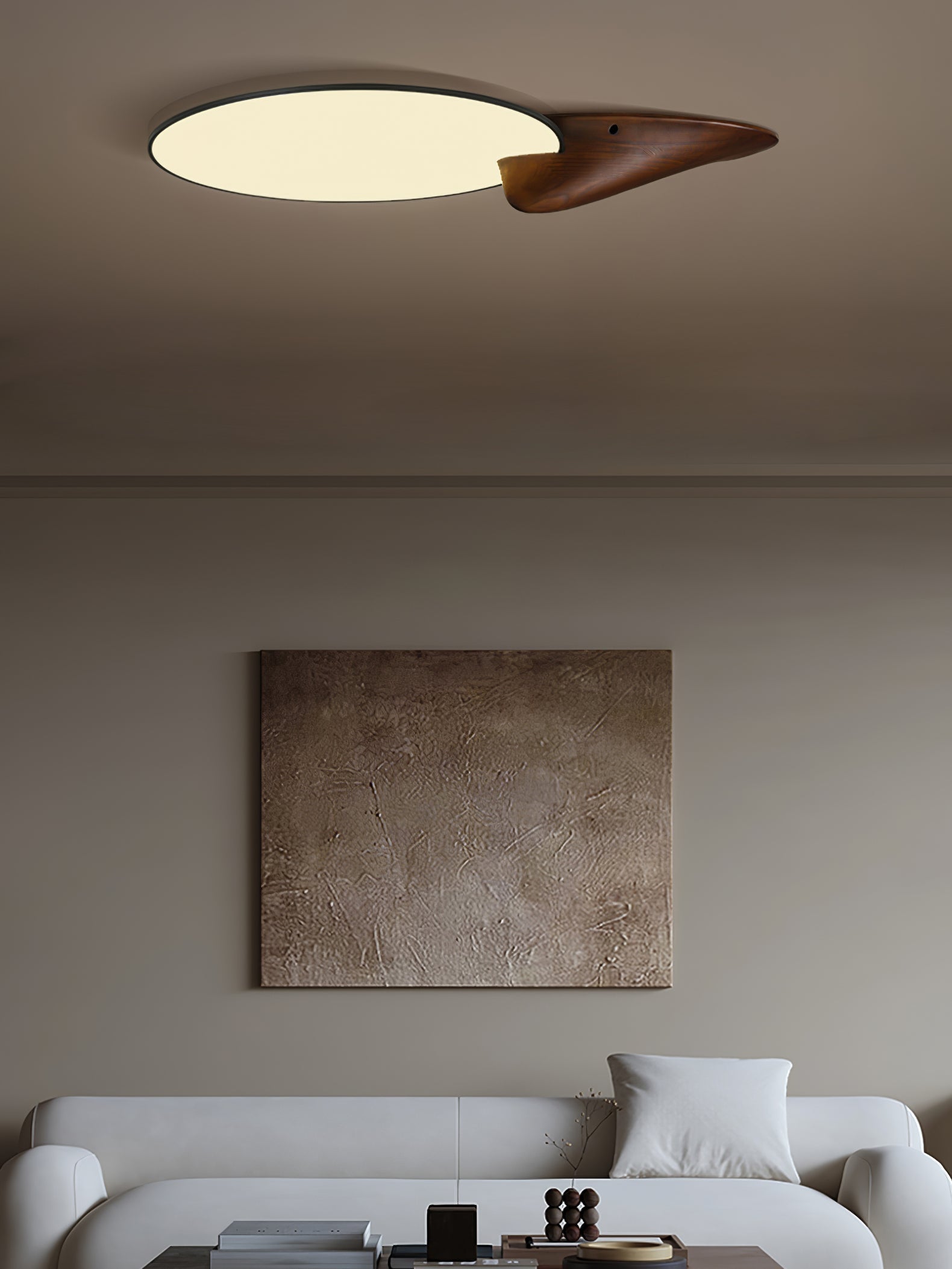 Zovenel Premium Elegance Peak Holz Deckenleuchte-Letslighting