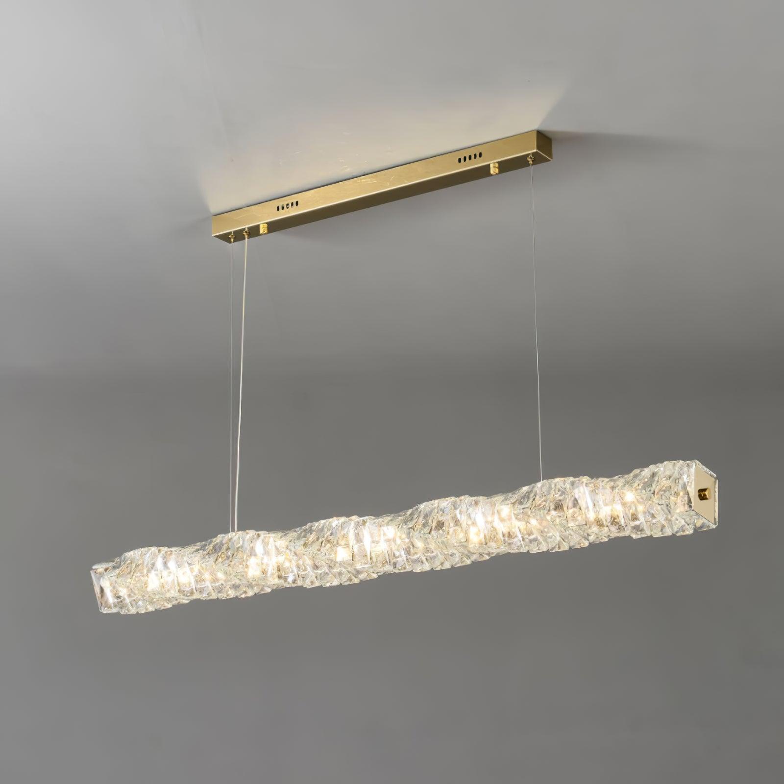 Stream Lang Kristall Pendelleuchte-Letslighting