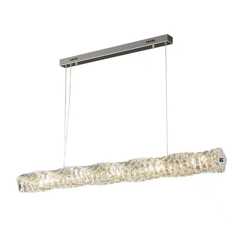Stream Lang Kristall Pendelleuchte-Letslighting