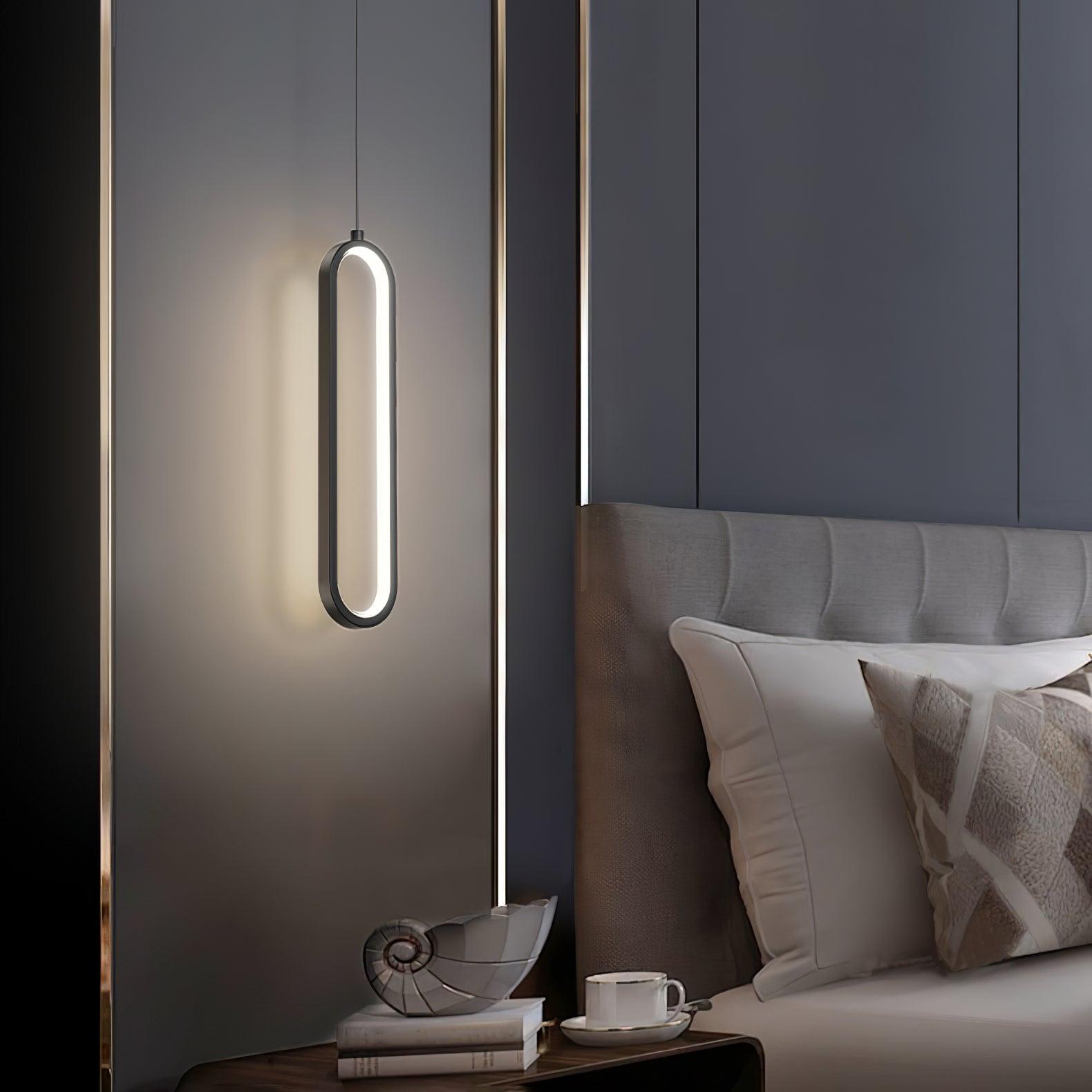 Long Oval LED Pendant Lamp - Blowlighting