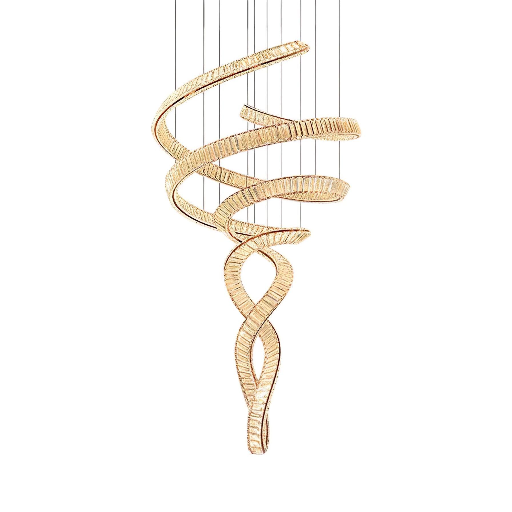 Cotalan Pendelleuchte Fluid Gold-Letslighting