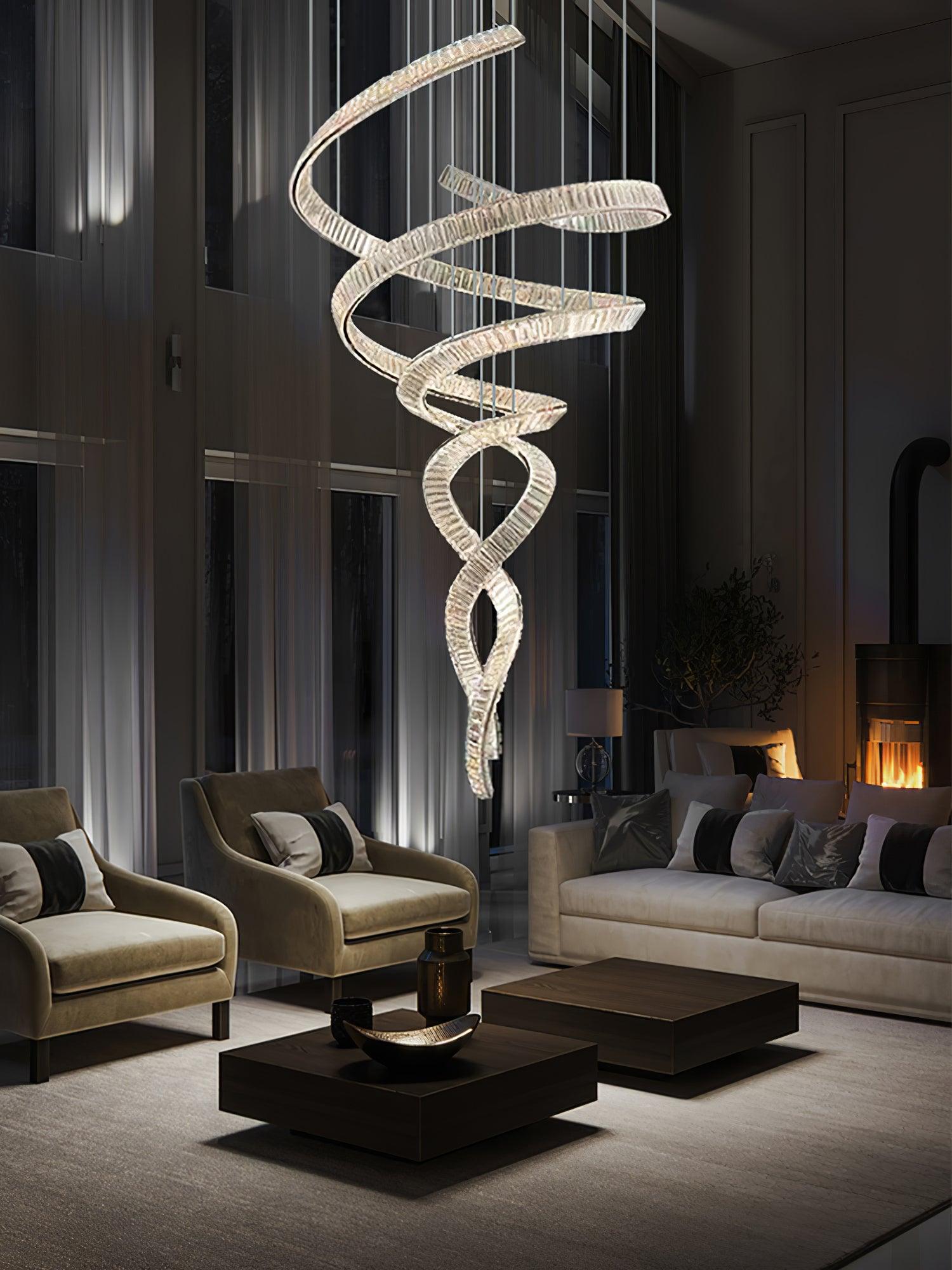 Cotalan Pendelleuchte Fluid Gold-Letslighting