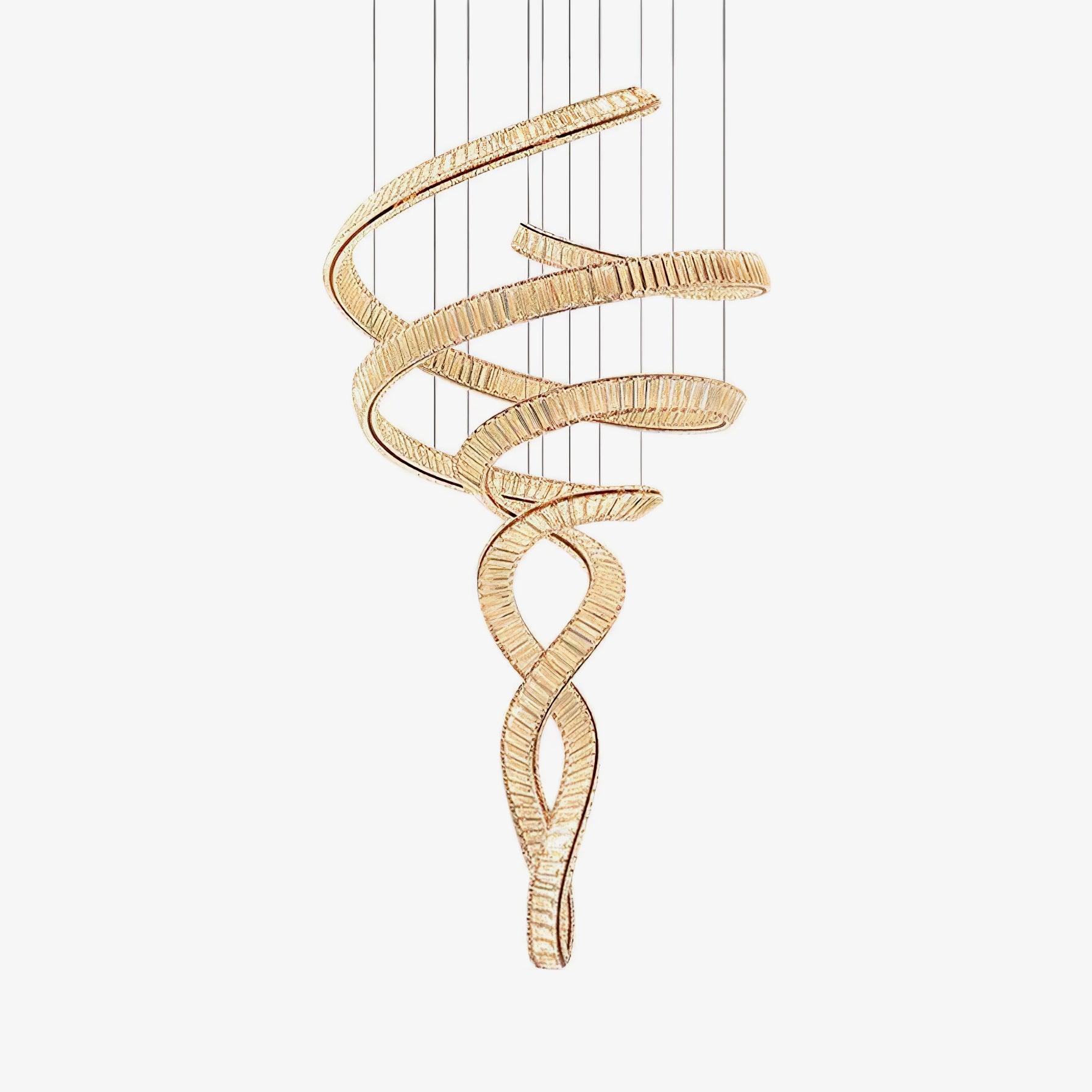 Cotalan Pendelleuchte Fluid Gold-Letslighting