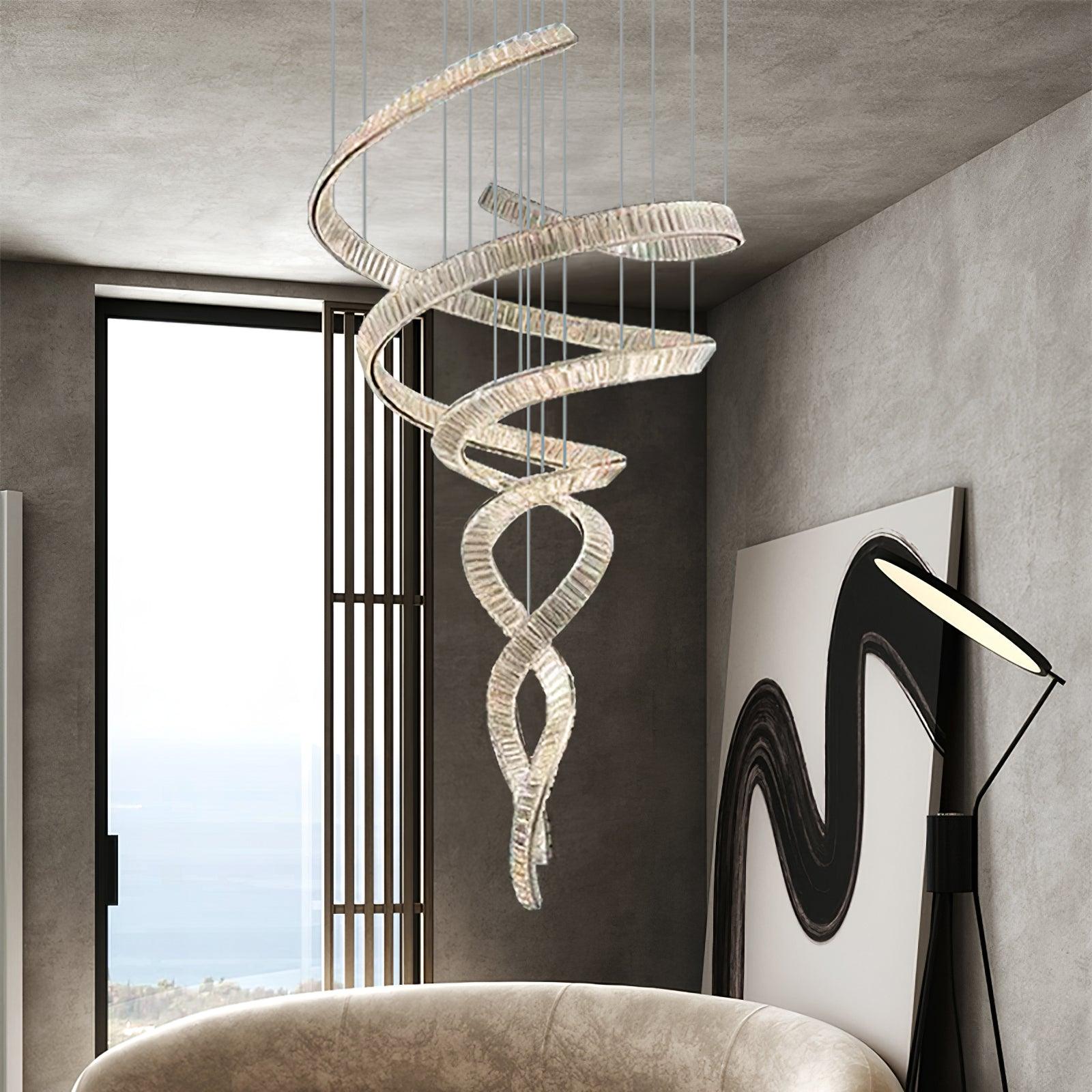 Cotalan Pendelleuchte Fluid Gold-Letslighting