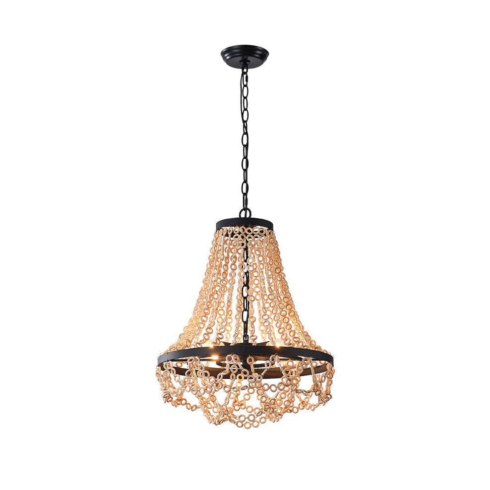Vevyniel Postmoderner Luxus-Holzleuchter-Letslighting