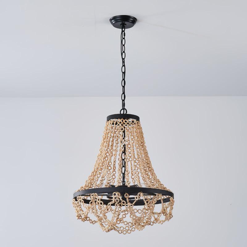 Vevyniel Postmoderner Luxus-Holzleuchter-Letslighting