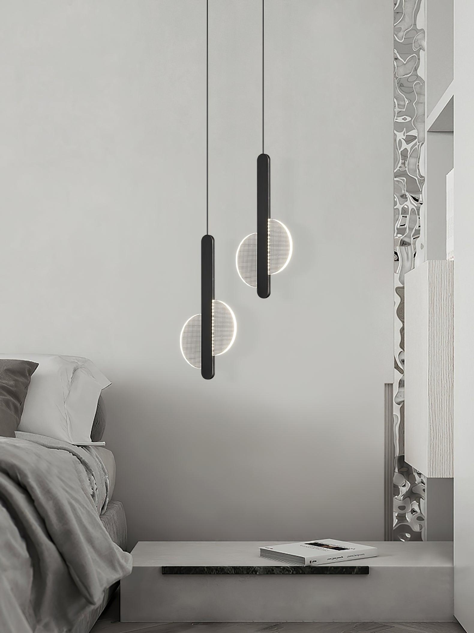 Aurora Minimalistische Pendelleuchte aus Glas-Letslighting