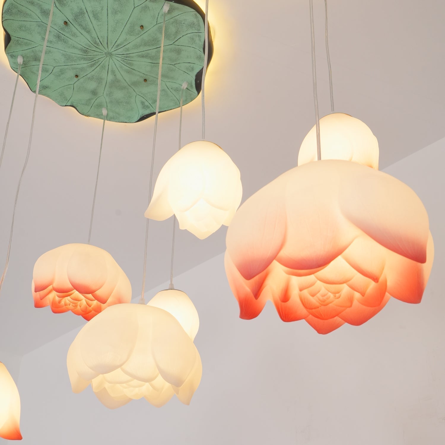 Lotus Chandelier - Blowlighting