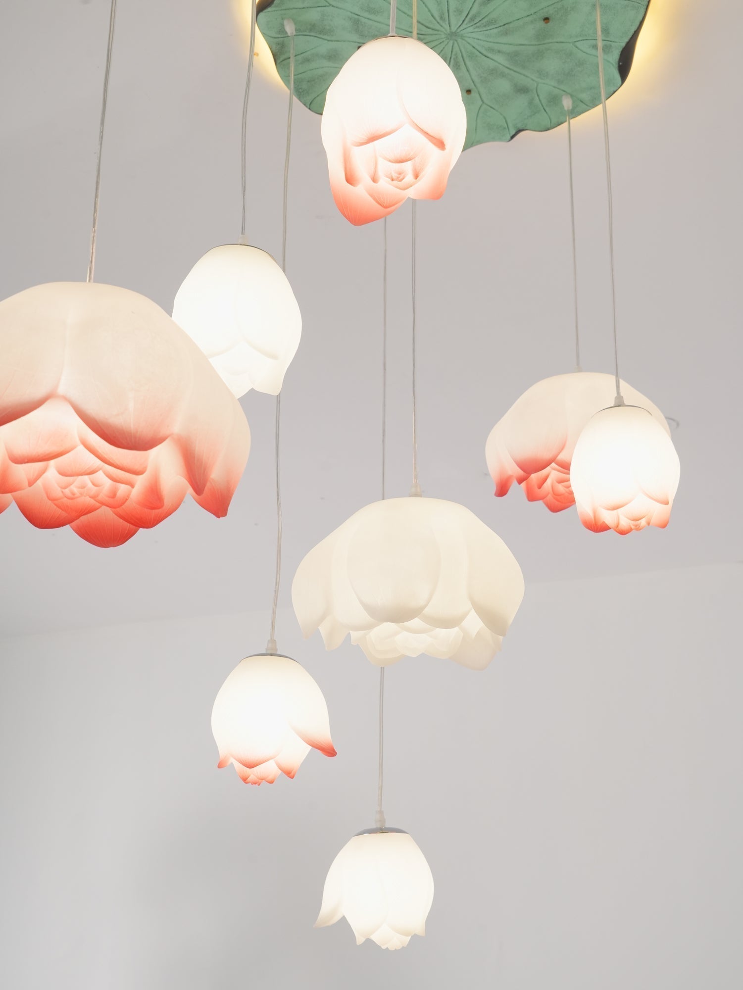 Lotus Chandelier - Blowlighting