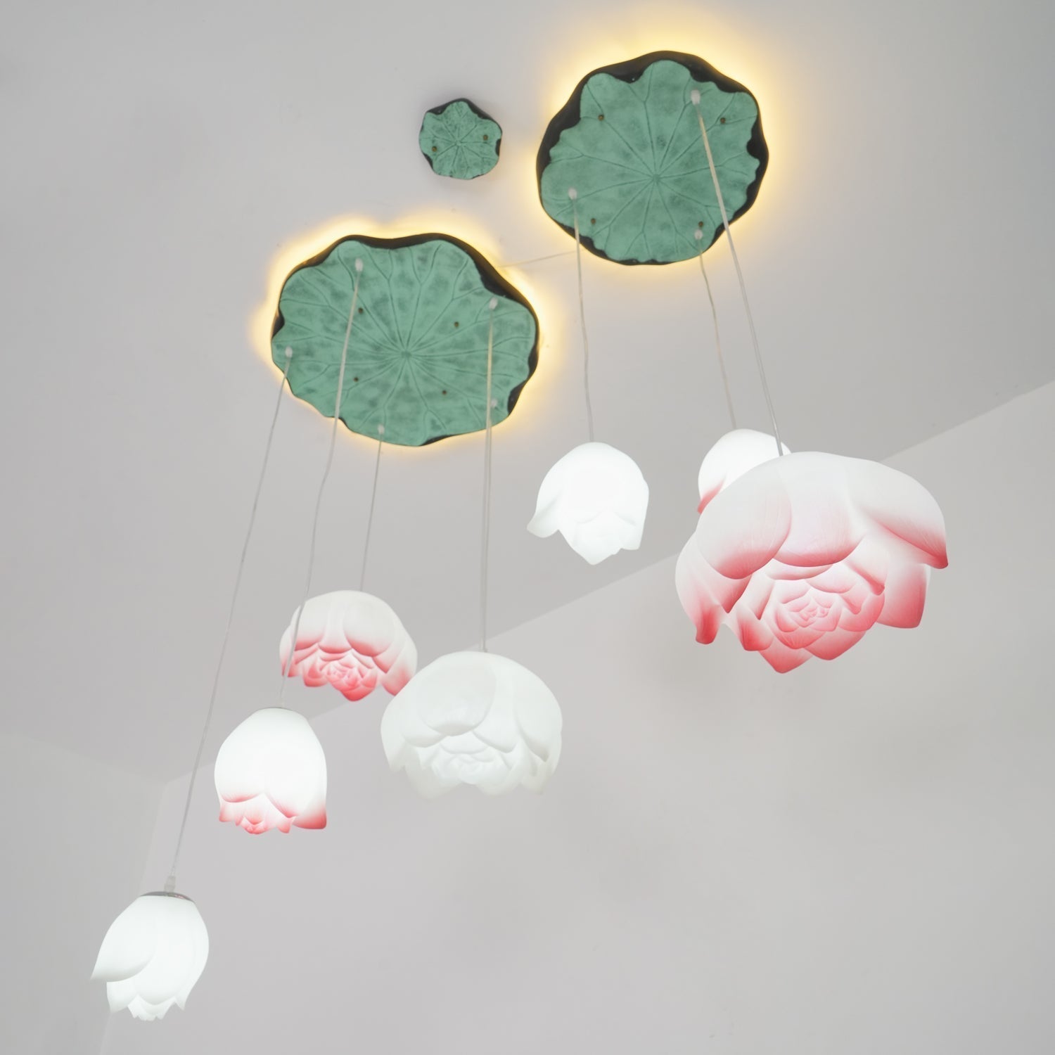 Lotus Chandelier - Blowlighting