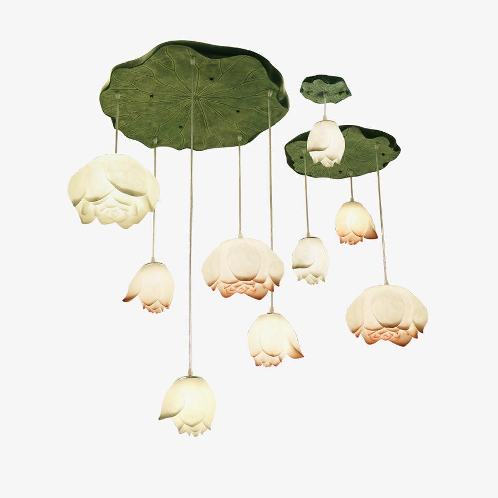 Lotus Chandelier - Blowlighting