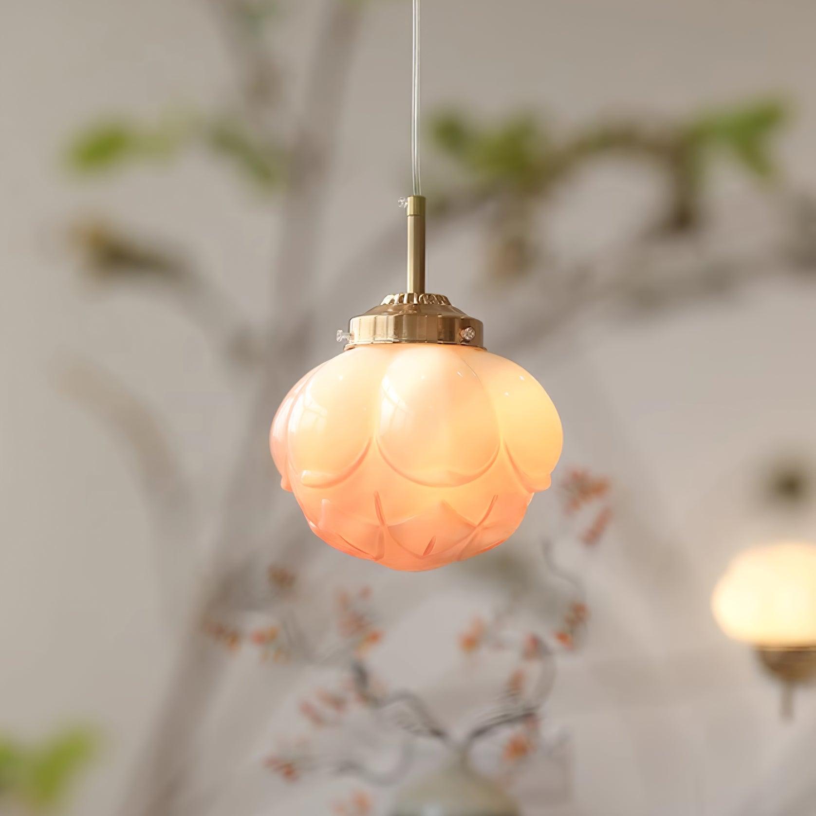 Tatum Künstlerische Pendelleuchte mit Glasblumen-Letslighting