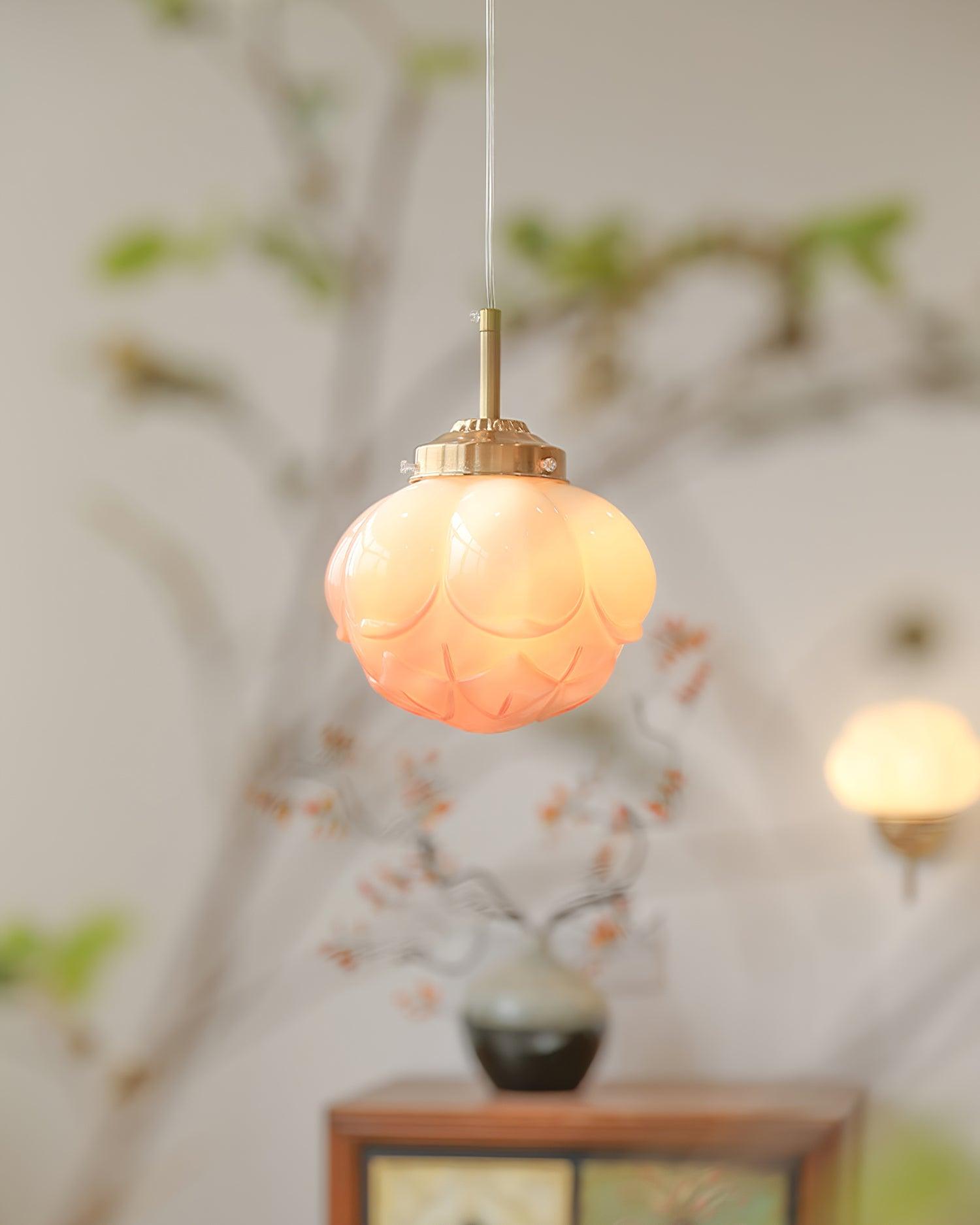 Tatum Künstlerische Pendelleuchte mit Glasblumen-Letslighting