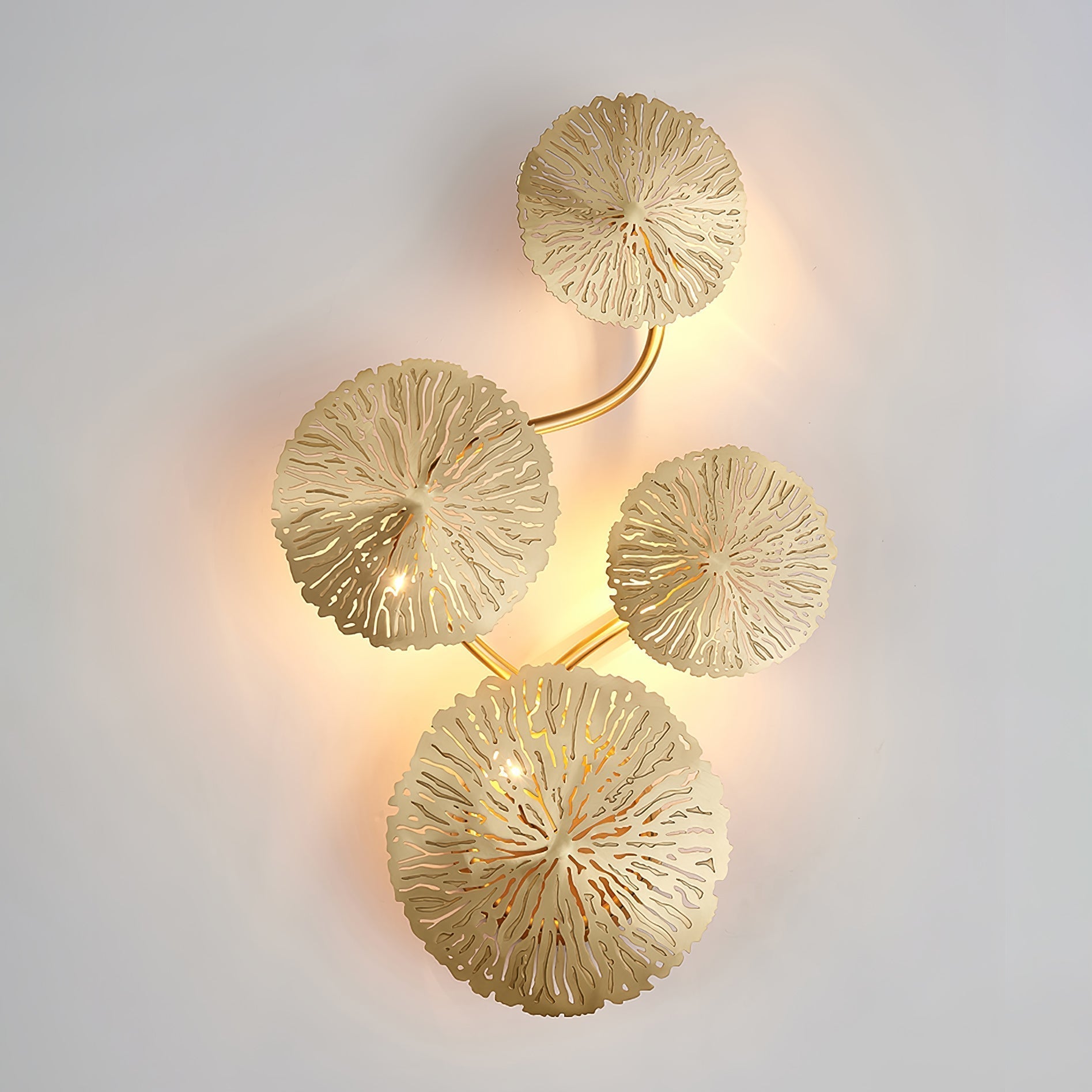 Veya Lotusblatt-Wandlampe